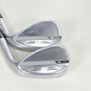 Titleist Vokey SM8 Tour Chrome 54*, 58* Wedge Set KBS Hi-Rev 2.0 Steel #219425