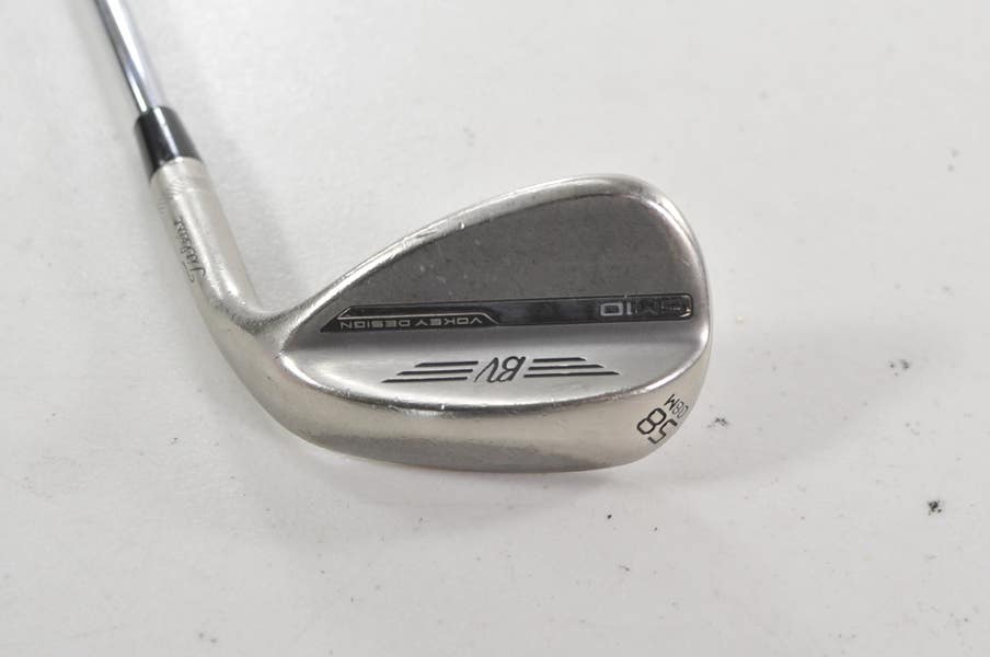 Titleist Vokey SM10 Nickel 58*-08M Wedge Right DG S400 Stiff Flex
