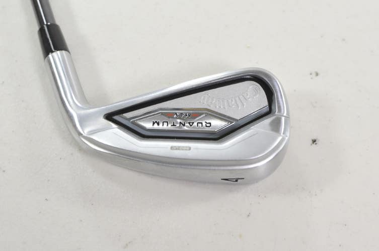 Callaway Quantum Max Single 4 Iron Stiff Flex Recoil Dart F4 Graphite #220033