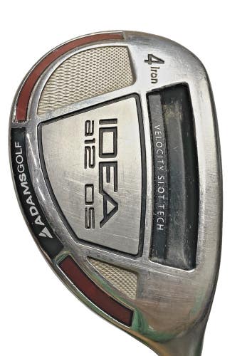 Adams Idea A12 OS 4 Iron Hybrid RH ProLaunch Senior Graphite 39.5" Original Grip