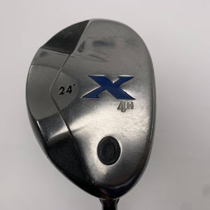Callaway X 4 Hybrid 24* 80g Stiff Graphite Mens RH