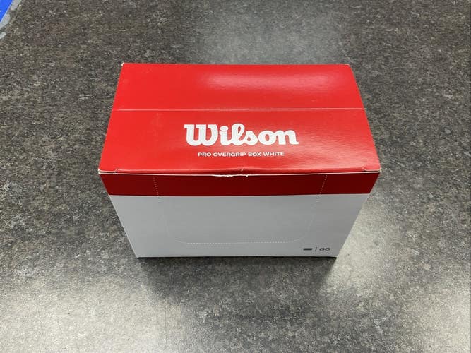 Wilson Pro Overgrip 60 Pack (White)