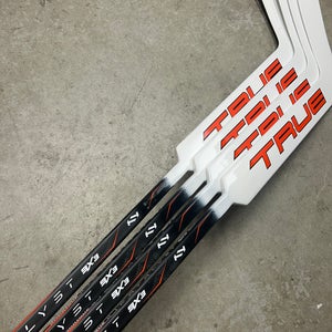 4 Pack 27” Paddle Senior True Catalyst 9x3 Goalie Stick Pro Stock