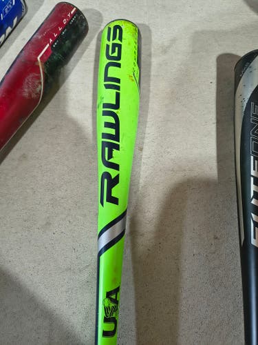 Rawlings Threat USA Baseball Bat (27" / 15 oz, -12) – Huge Pop, Ultra-Lightweight!