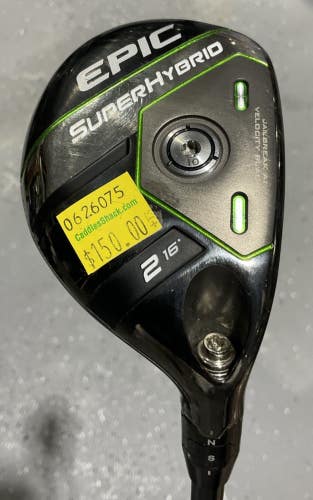 Callaway EPIC SuperHybrid 16 #2 Hybrid 41" TENSEI AV SERIES 70 Stiff Flex USED