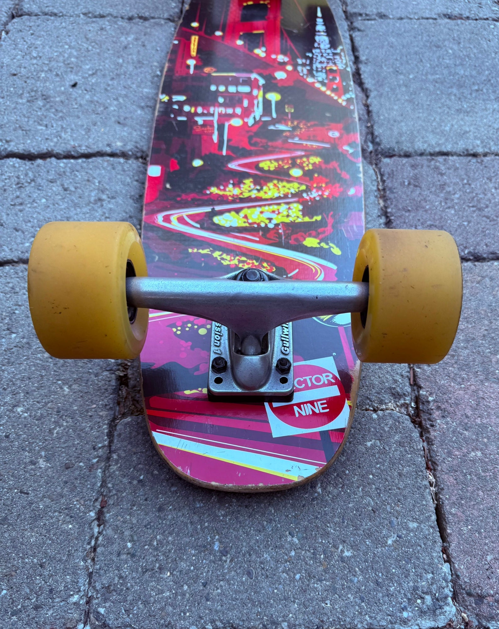 Sector 9 Skateboards Vintage San Francisco Theme Complete