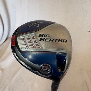 Men's Callaway Big Bertha Right Handed Driver Regular Flex 10.5 Loft Graphite Shaft 45.5" (Used)