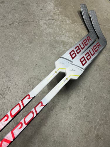 2 Pack Left Hand 26” Bauer Hyperlite Goalie Stick NHL NHL MONTREAL CANADIENS  (New)