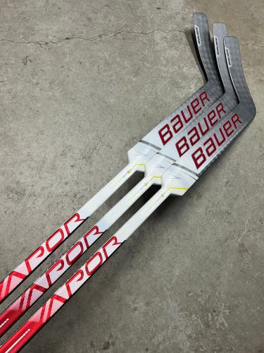 3 Pack Left Hand 26” Bauer Hyperlite Goalie Stick NHL MONTREAL CANADIENS (New)