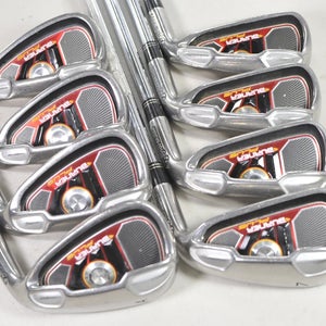 TaylorMade Burner Plus 4-PW,AW Iron Set Regular Flex Right 85g Steel #220232