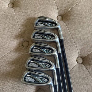 Mizuno JPX 800 Iron Set 6-PW ProLaunch Axis Regular Flex +1/4" NICE