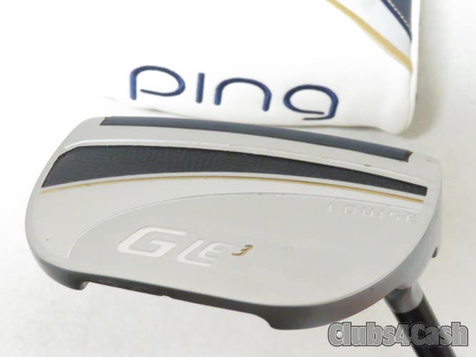 PING Womens G Le4 Louise Putter Orange Dot Matte Black 35" LADIES +Cover  MINTy