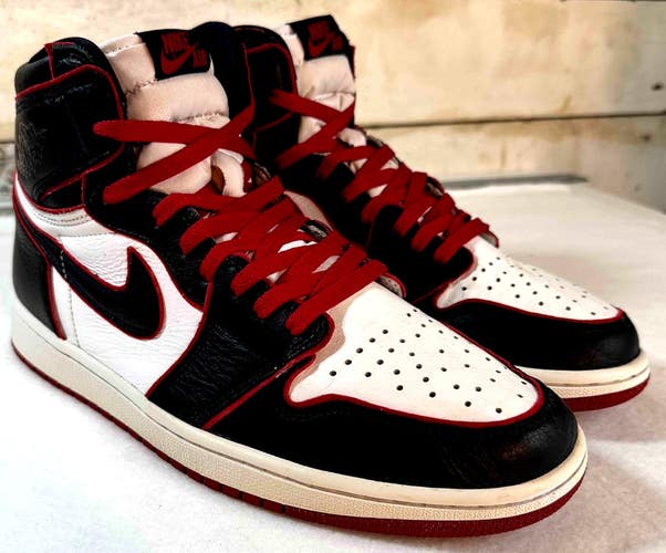 Air Jordan 1 High OG Bloodline 555088-062 Mens 11.5 Black Red