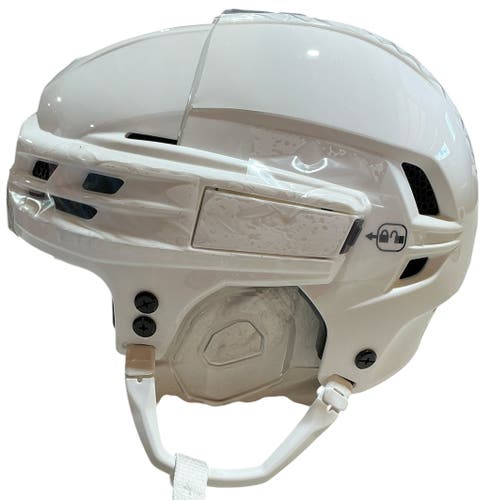 NHL Return CCM Super Tacks X Total Custom Pro Stock Hockey Helmet White Medium (NEW) 7952