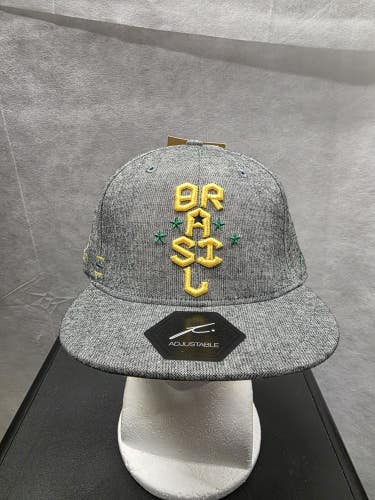 NWT Brazil National Team Fi Collection Snapback Hat