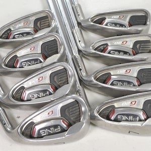 Ping G20 4-W,UW Iron Set Regular Flex Black Dot Right CFS Steel # 219937