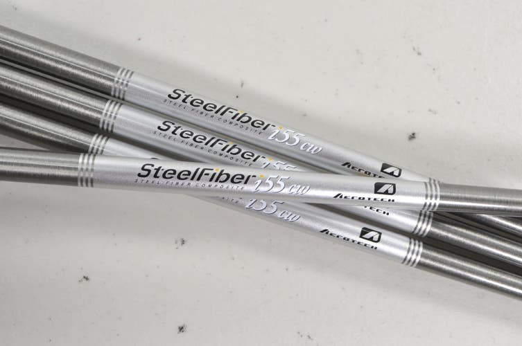 Aerotech SteelFiber i55 Regular Flex 4pc Iron Shaft Set .355 Tip  # 219953
