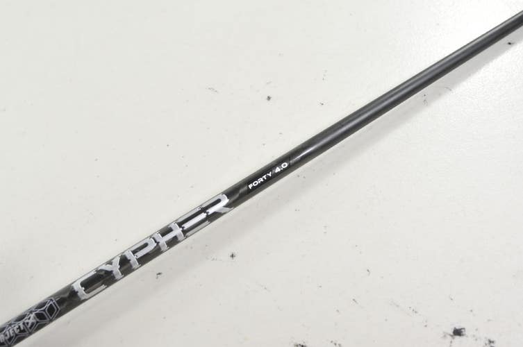 Project X Cypher 4.0 40g Ladies Flex Fairway Wood Shaft NOT TIPPED 40.25 #219411