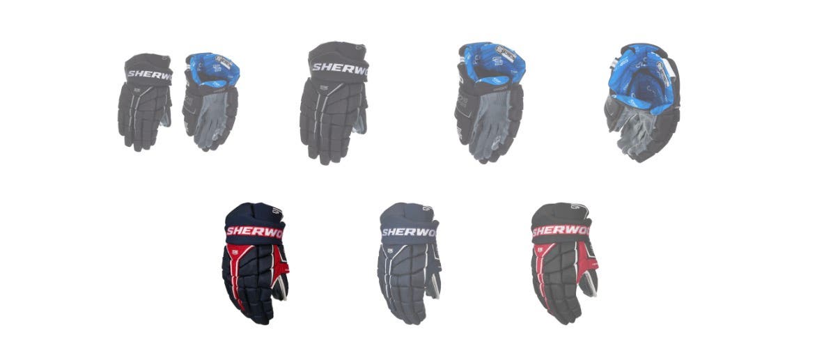 NEW Sherwood Code TMP Pro Hockey Player Gloves (JUNIOR)