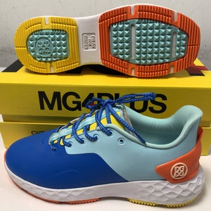 G/Fore MG4+ Golf Shoes Blue Orange Exotic Men's SZ 10 (G4MF21EF31)