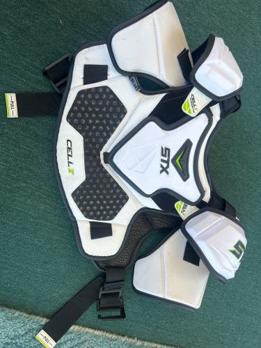 XS Youth STX Cell V Shoulder Pads (Used)