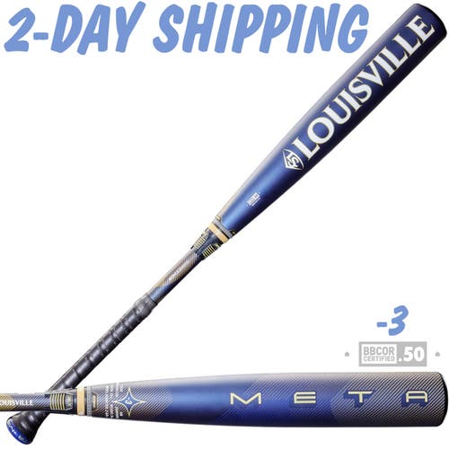 NEW | 2026 Meta 32" - 29 oz Louisville Slugger (-3) BBCOR Composite Bat / High School / College