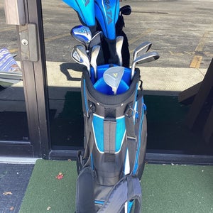 Strata Golf Complete Mens Set Woods, Irons, Putter, Bag 12 Pcs