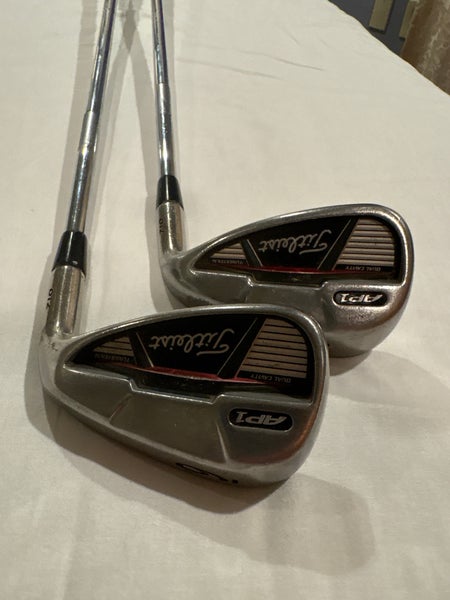 Men's 2008 Titleist AP1 Right Handed Iron Set Regular Flex (Used)