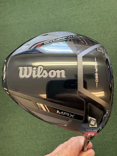 New 2026 Wilson Dynpwr Max 10.5 Deg UST Linq M40X F3 Reg Flex