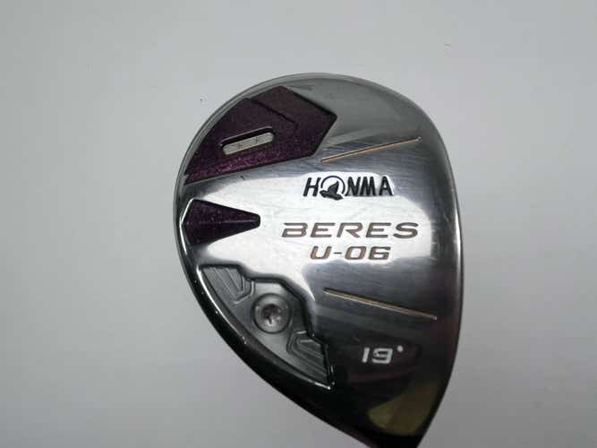 Honma Beres U-06 3 Hybrid 19* ARMRQ X 2 Star 38g Ladies RH DENT