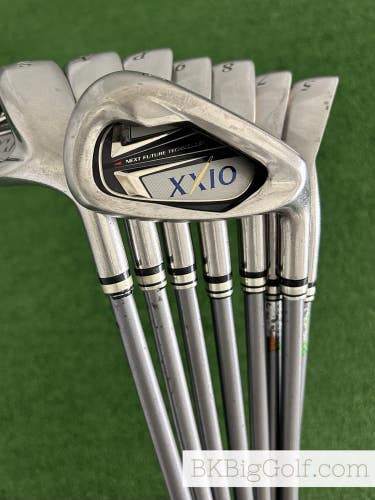 XXIO 7 Iron Set 5-S / XXIO 60g Stiff Graphite