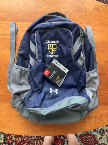 Under Armour Hustle backpack - La Salle Athletics logo
