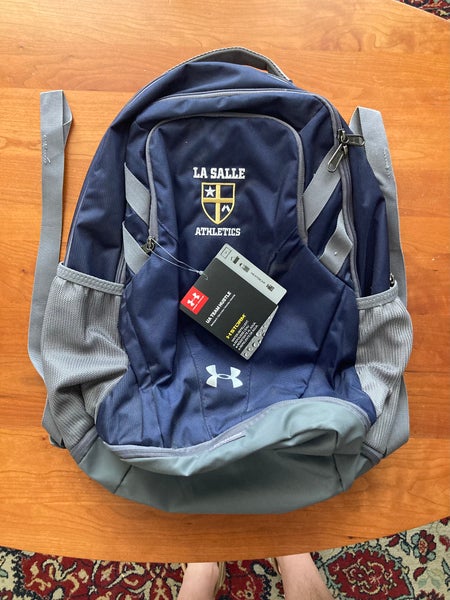 Under Armour Hustle backpack - La Salle Athletics logo