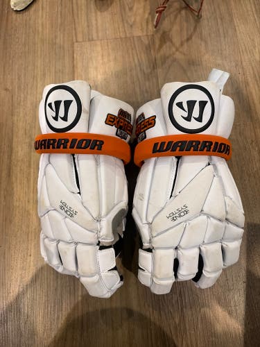 Warrior Evo Lacrosse Gloves Used