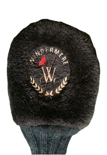 Windermere Country Club 5 Wood Long Sock Vintage Head Cover Great Condition