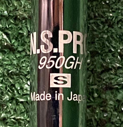 NS Pro 950GH Stiff Steel Nippon Iron Shaft Only .355 Diameter 35.75 Inches