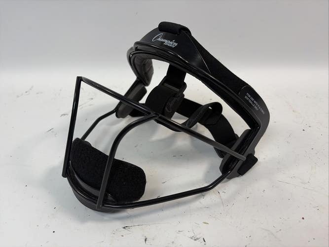 Champion Softball Mask, Black