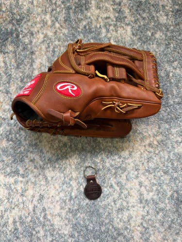 2025 Rawlings Heart of the Hide RH Outfield Baseball Glove 12.75" (Used)