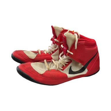 Used Nike Wrestling Shoes Red Senior 11 11859-s000031467