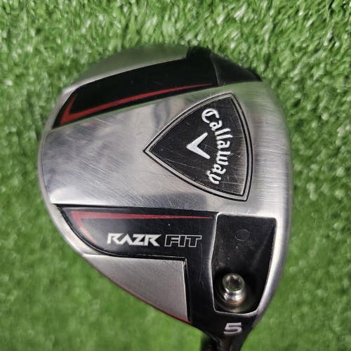 Callaway Razr Fit 5 Fairway Wood 5W 60g Regular Flex Graphite RH 42" Black Red