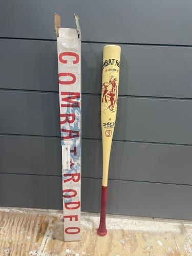 2025 Combat MFG Spec A1 Alloy BBCOR Certified Bat (-3) 30 oz 33" (Used)
