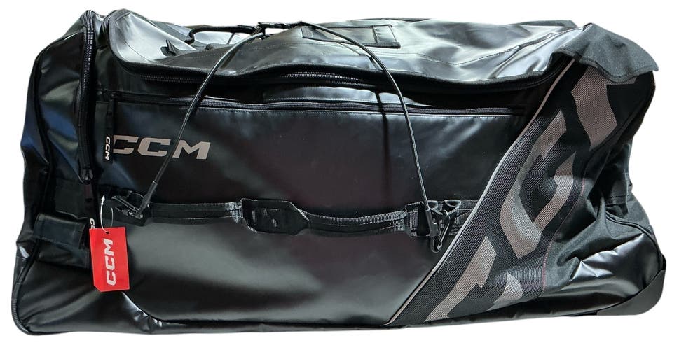 CCM Goalie Wheeled Hockey Bag Black (NEW) 7956