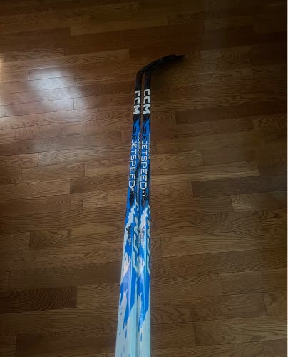 (2 Pack) Senior CCM JetSpeed FT9 Pro Left Hand Hockey Stick P28 70 Flex Pro Stock (New)