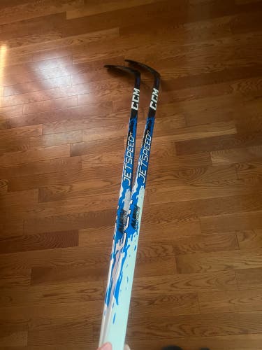 (2 Pack) Senior CCM JetSpeed FT9 Pro Right Handed Hockey Stick P28 70 Flex Pro Stock (New)