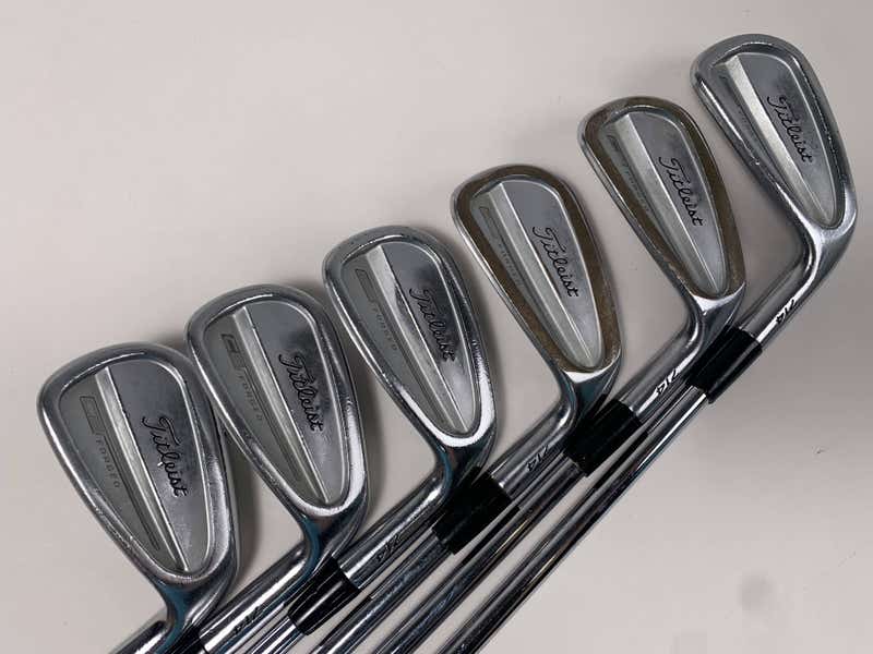 Titleist 714 CB Iron Set 5-PW Project X Rifle Flighted 6.5 X-Stiff