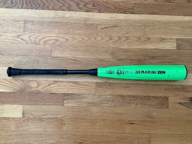 2026 DeMarini CF Zen Composite USSSA Certified Bat (-5) 27 oz 32" (Used)