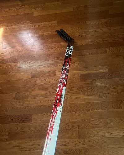 (2 Pack) Senior CCM JetSpeed FT9 Pro Left Hand Hockey Stick P28 75 Flex Pro Stock (New)