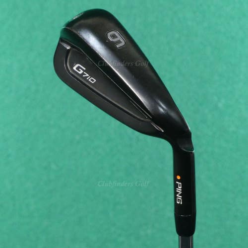 Ping G710 Orange Dot Single 6 Iron Nippon AWT 2.0 Steel Regular