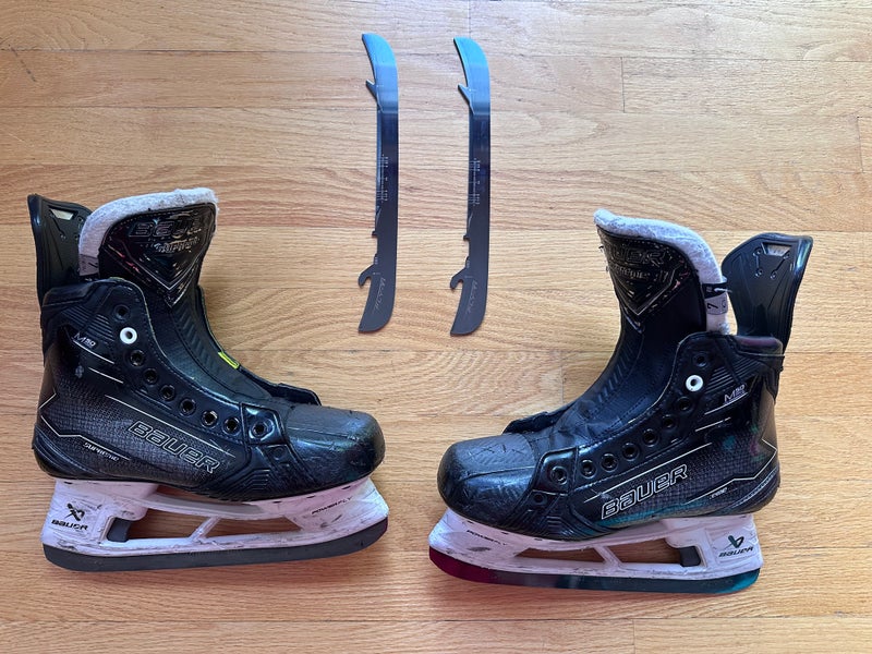 2024 Bauer Supreme M50 Pro Hockey Skates Regular Width 7 (Used)