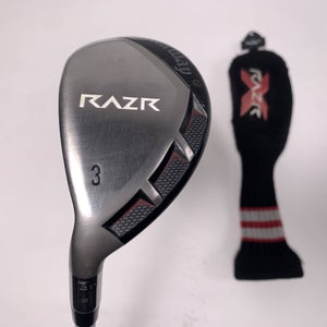 Callaway Razr X 3 Hybrid 21* Regular Graphite Mens LH HC